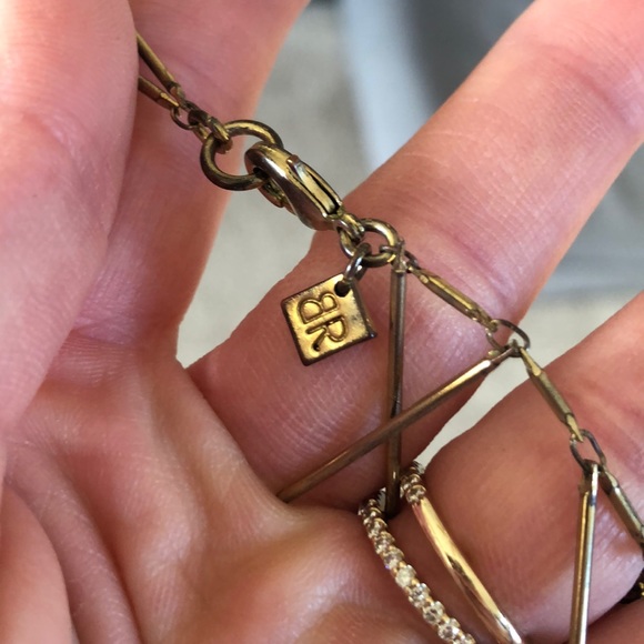 Banana Republic gold Fringe Necklace - Long - Picture 4 of 5